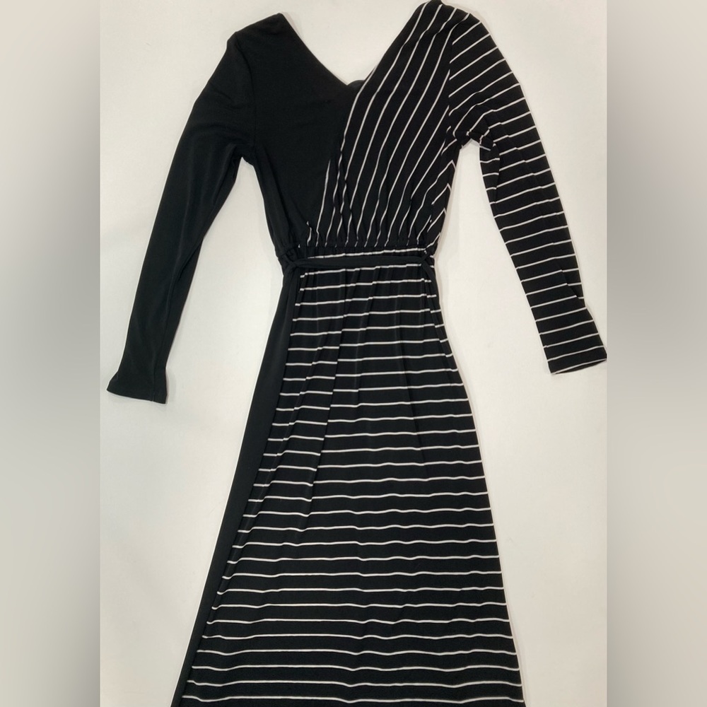 Free People New Romantics Striped Long Sleeve Maxi Dress - Picture 7 of 14